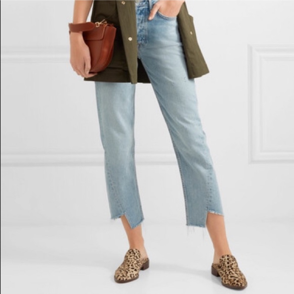 Sam Edelman Leopard Print Lewellyn Mule Slide